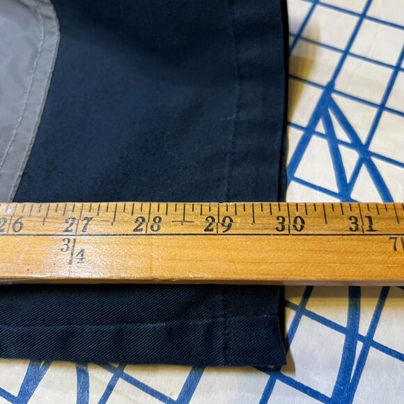 Swissport Cargo Pants Size 30R Black Red Hi-Vis Reflective Strips - Picture 10 of 10